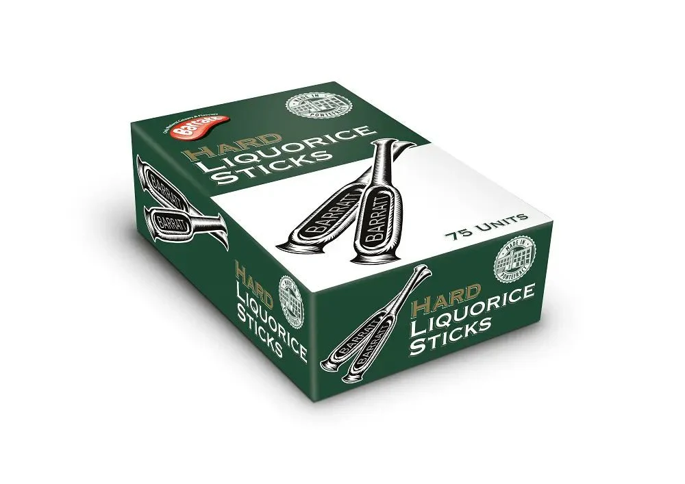 Barratt Hard Liquorice Sticks 15.5g (75pcs) - Image 2