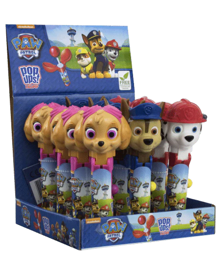 Bip Paw Patrol Pop Ups Lollipop 10g