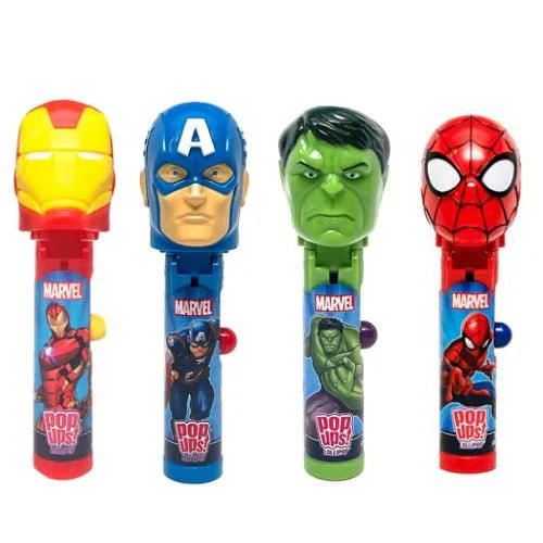 Bip Pop Up Lolly Marvel Mix 10g