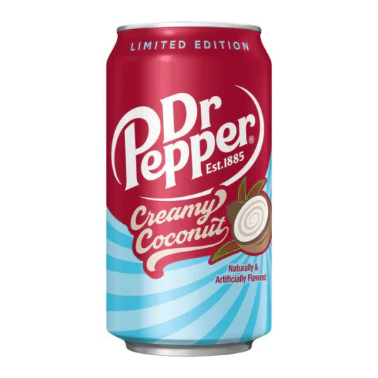 Dr Pepper Creamy Coconut Can 355ml USA