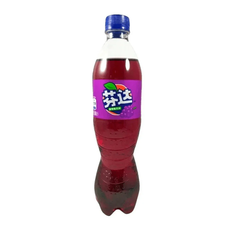 Fanta Grape Bottle 500ml Chinese