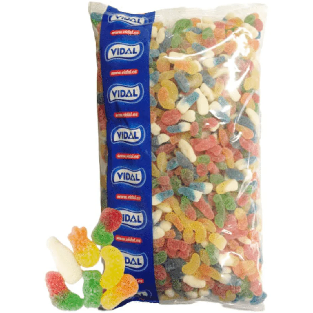 Vidal Fizzy Jelly Mix Bag 3kg