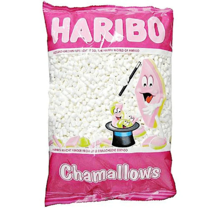 Haribo Chamallows Mini White Bag 1kg
