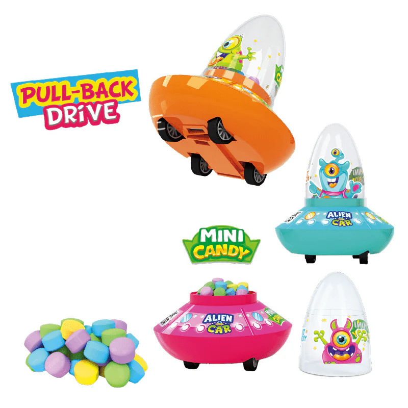 Johny Bee Alien Car & Candy 8g