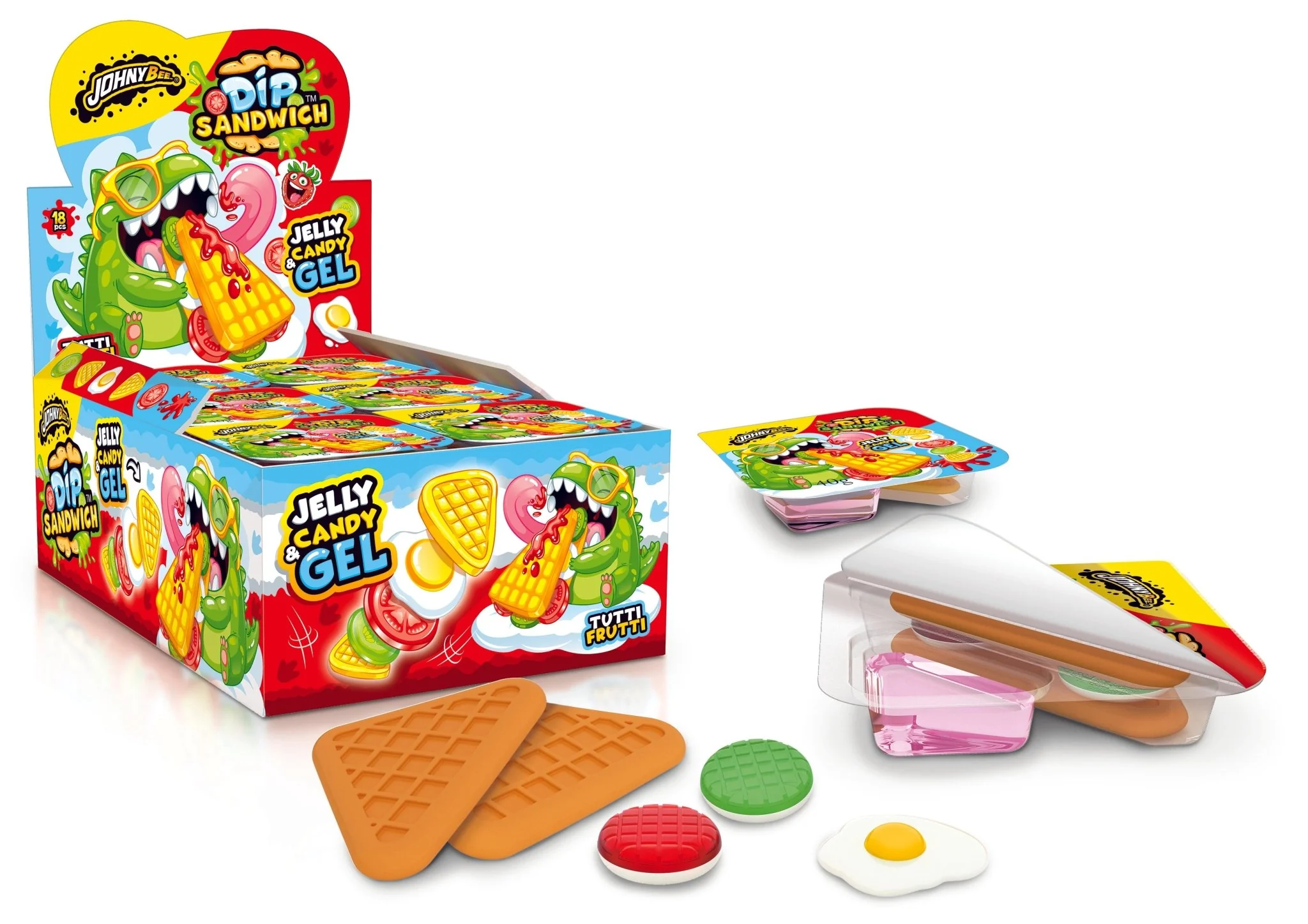 Johny Bee Dip Sandwich 40g