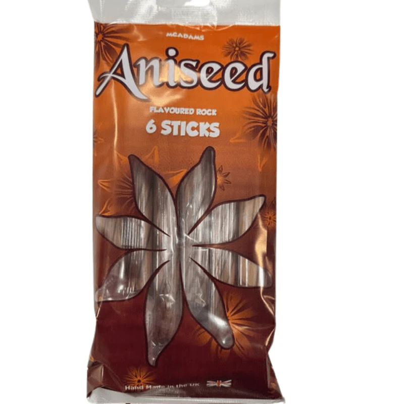 McAdams Rock Aniseed 6 Sticks Peg Bag 300g