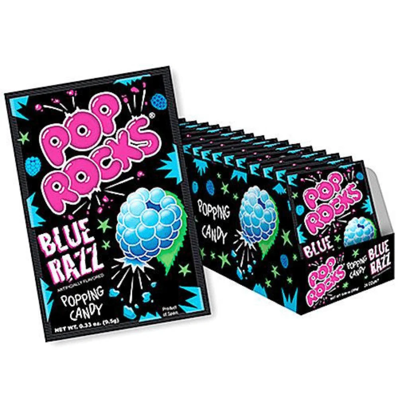 Pop Rocks Blue Razz 9g (Case of 24)