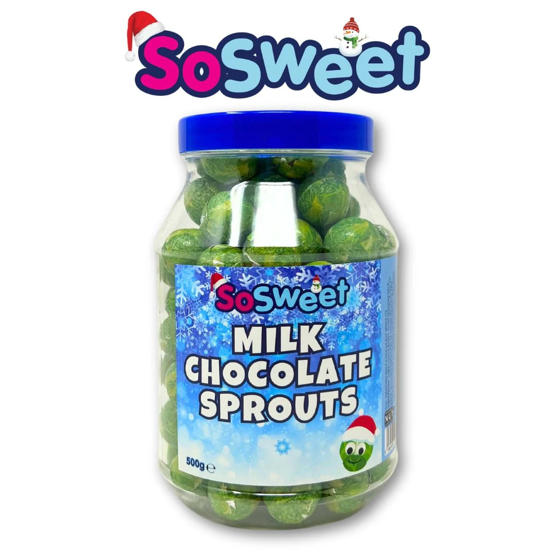 SoSweet Milk Chocolate Sprouts Jar 500g