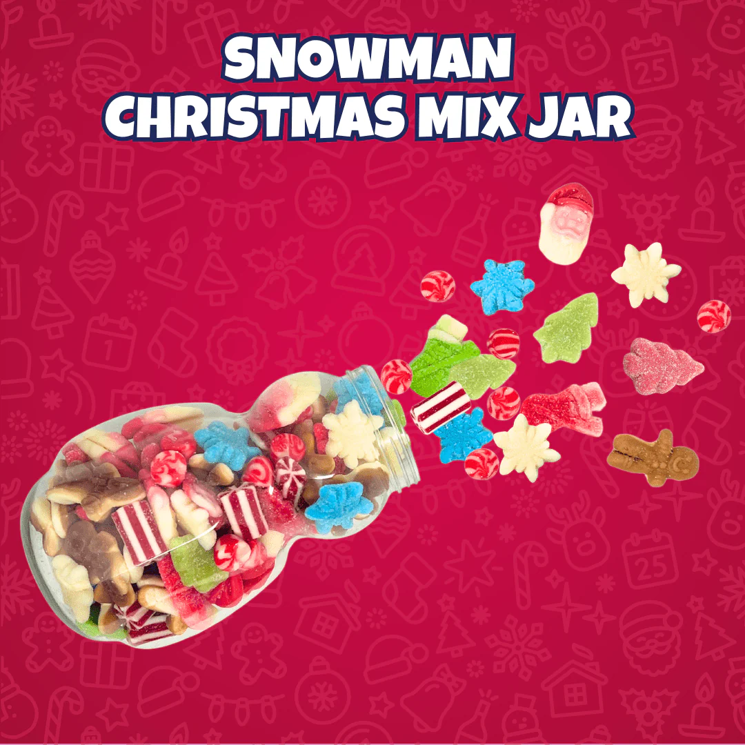 SoSweet Snowman Christmas Mix Jar 600g - Image 4