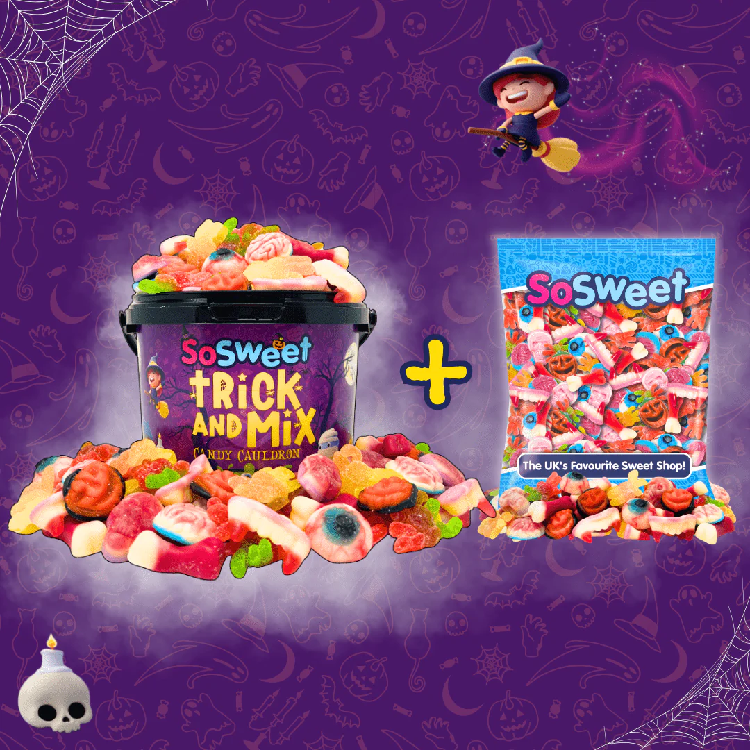 SoSweet Trick & Mix Candy Cauldron Bucket 1.5kg - Image 8