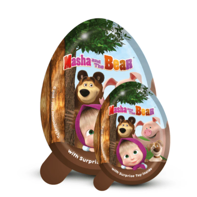 Surprise Egg Masha & Bear 20g (Box of 24) - Image 2
