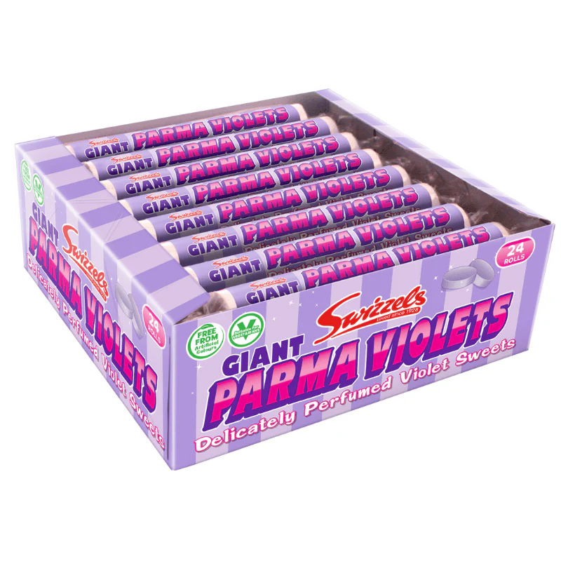 Swizzels Giant Parma Violets 40g (Box of 24)