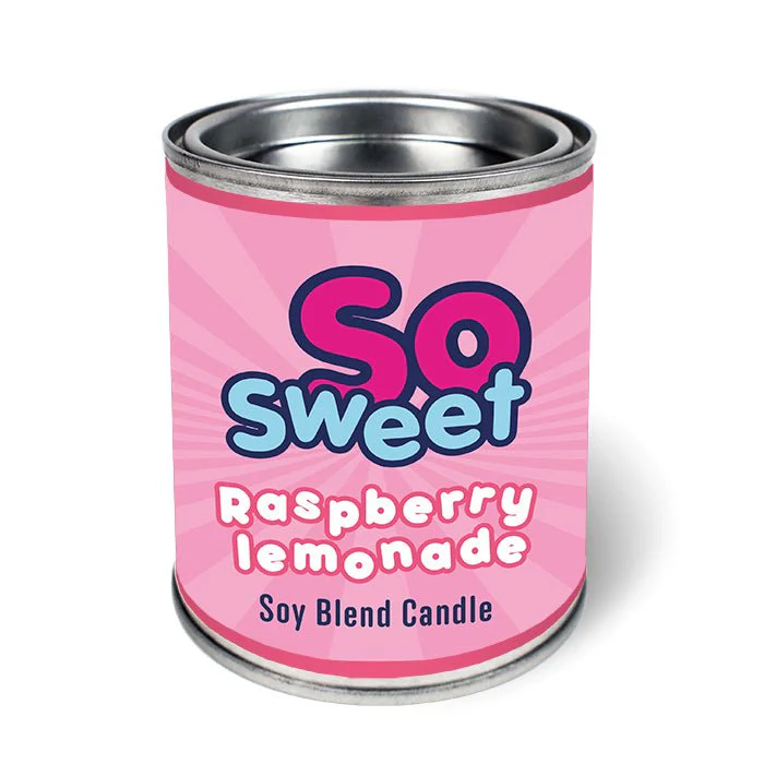 SoSweet Raspberry Lemonade Candle Tin