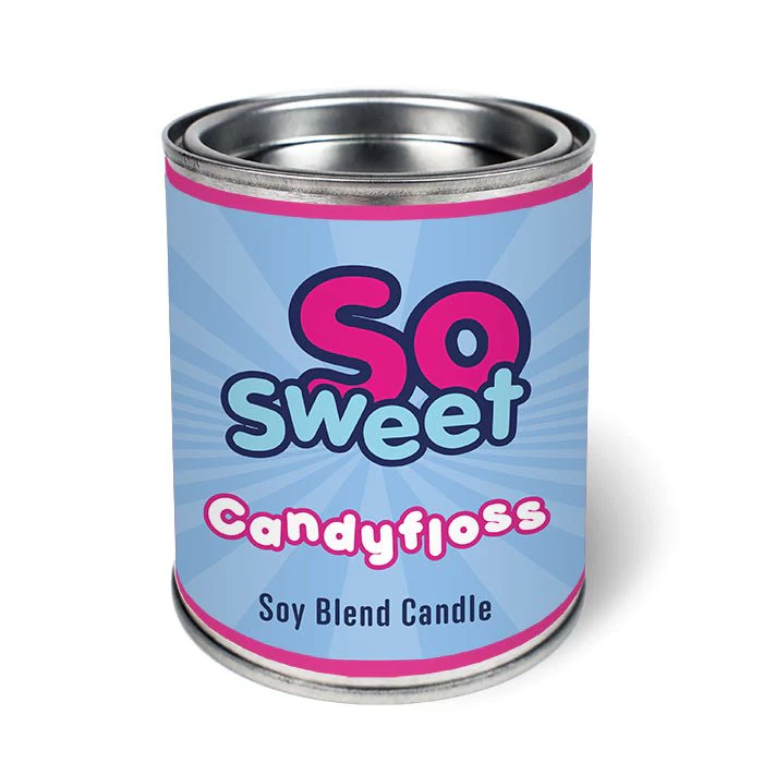 SoSweet Candyfloss Candle Tin