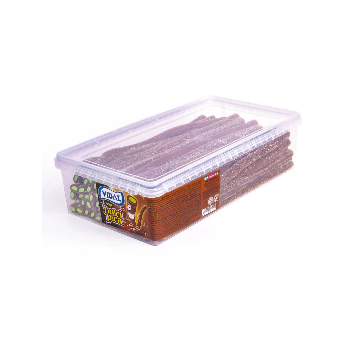 Vidal Sour Cola Pencils Tub 1.4kg (200pcs)