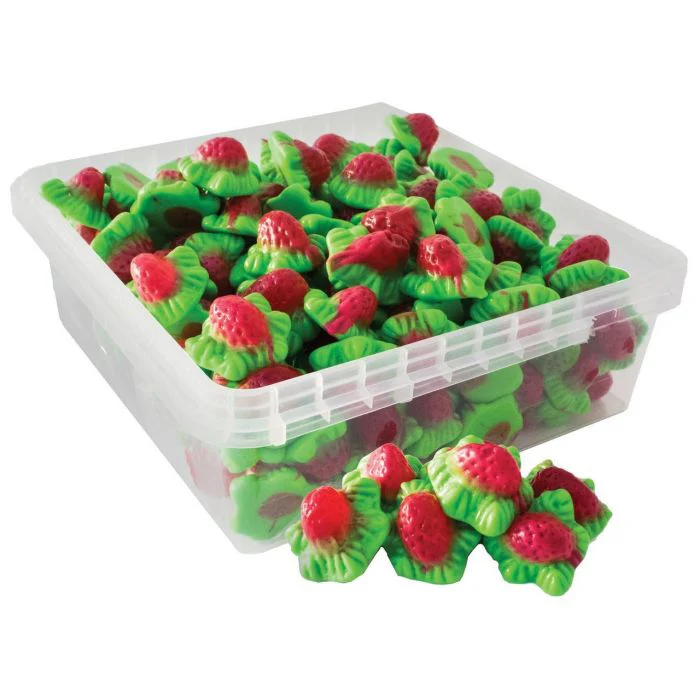Vidal Jelly Filled Strawberries Tub 780g