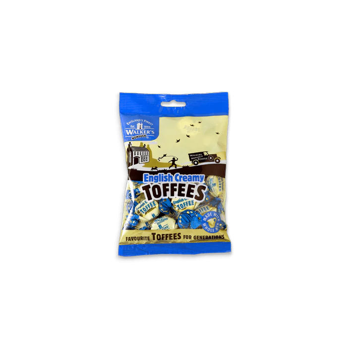 Walkers NonSuch English Creamy Toffee Peg Bag 150g
